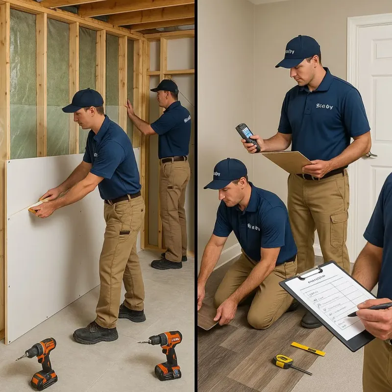 Repairs and Reconstruction process in Monte Alto, TX